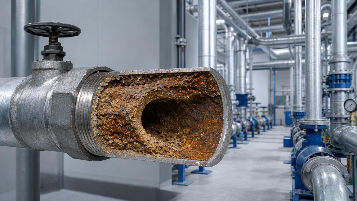 Galvanized plumbing pipe problems in older water lines