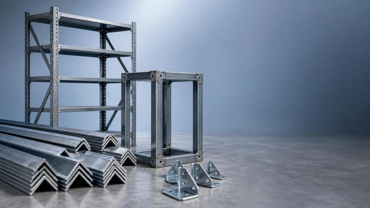 L Shaped Angle Steel for Shelving, Frames, and Repairs
