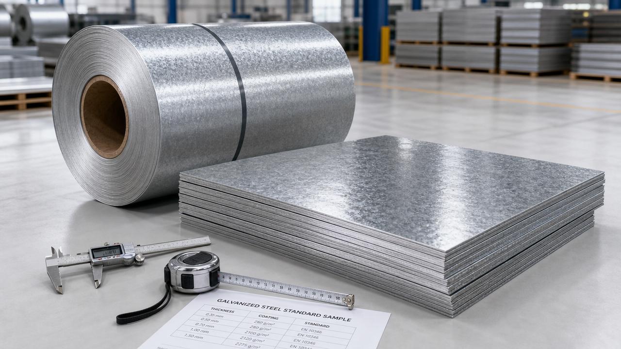 Cómo leer correctamente las especificaciones de la chapa de acero galvanizado