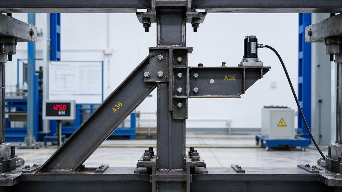 A36 Angle Iron Strength Limits in Support Applications