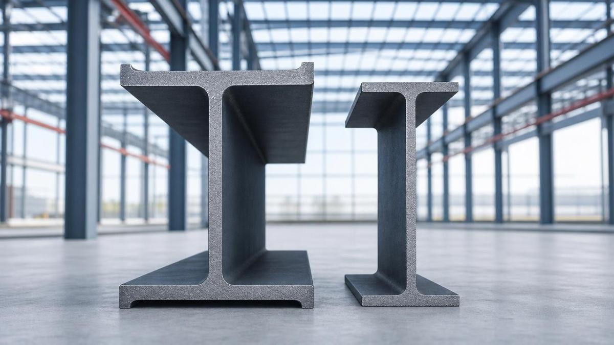 H Beam and I Beam: Which Works Better for Columns