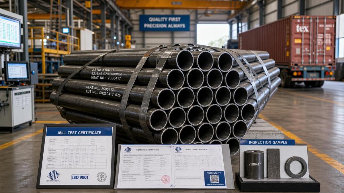 How to verify an ASTM certified carbon steel supplier