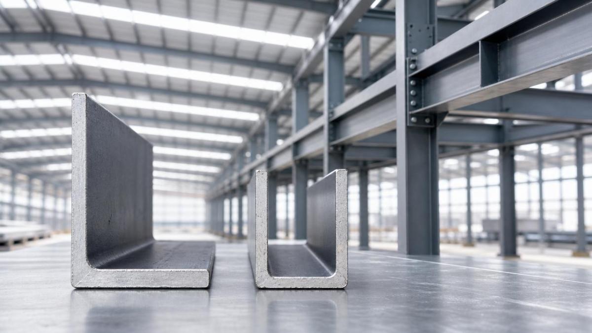 Angle vs Channel Steel for Warehouse Frames