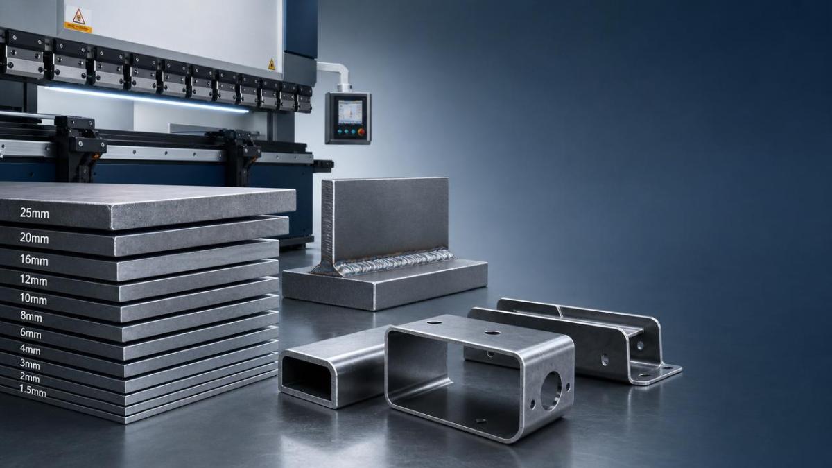 How to Choose the Right Steel Sheet Thickness for Bending, Welding, and Forming