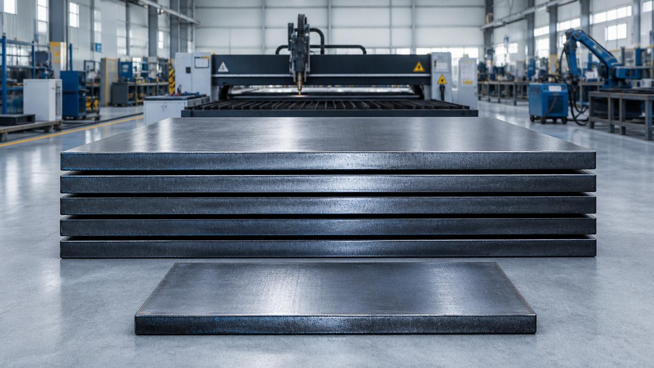 Grados de chapa de acero industrial explicados para fabricación general