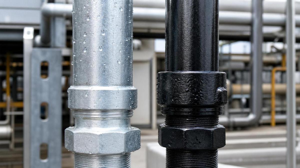 Galvanized Pipe vs Black Pipe: Which One Fits Water, Gas, or Outdoor Lines?