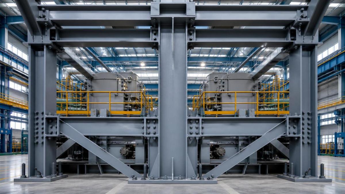 Acero estructural industrial: cómo especificar las calidades para pórticos de naves industriales de servicio pesado Acero estructural industrial: cómo especificar las calidades para pórticos de naves industriales de servicio pesado