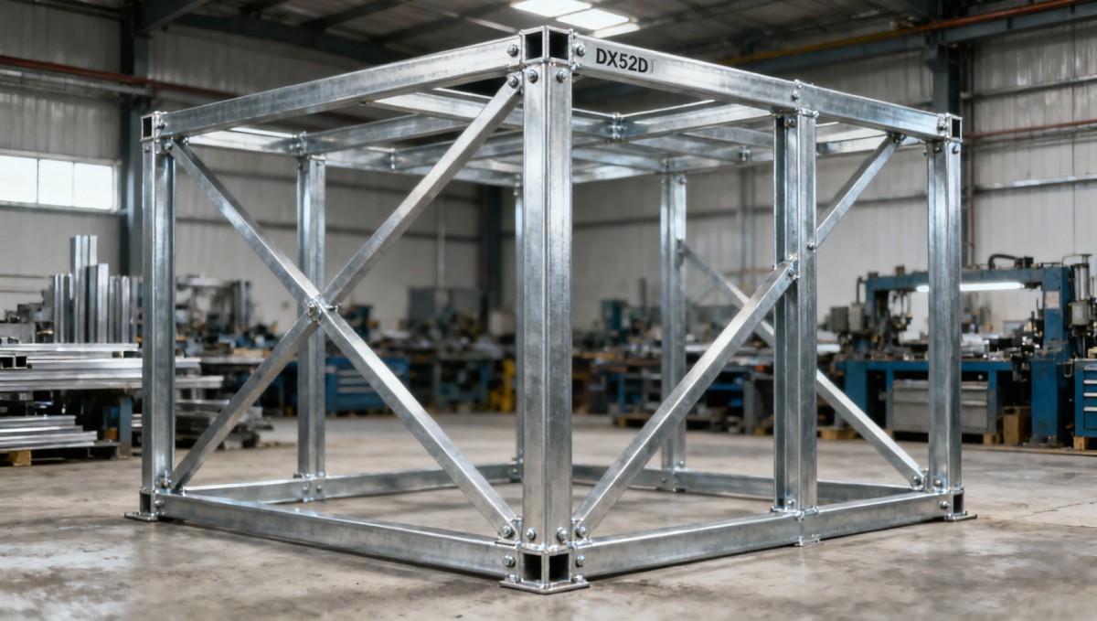 ¿Puede la tubería galvanizada DX52D soportar estructuras ligeras?