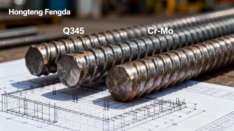 Carbon Steel vs Alloy Steel: Which Material Ensures Stronger Foundation Performance?