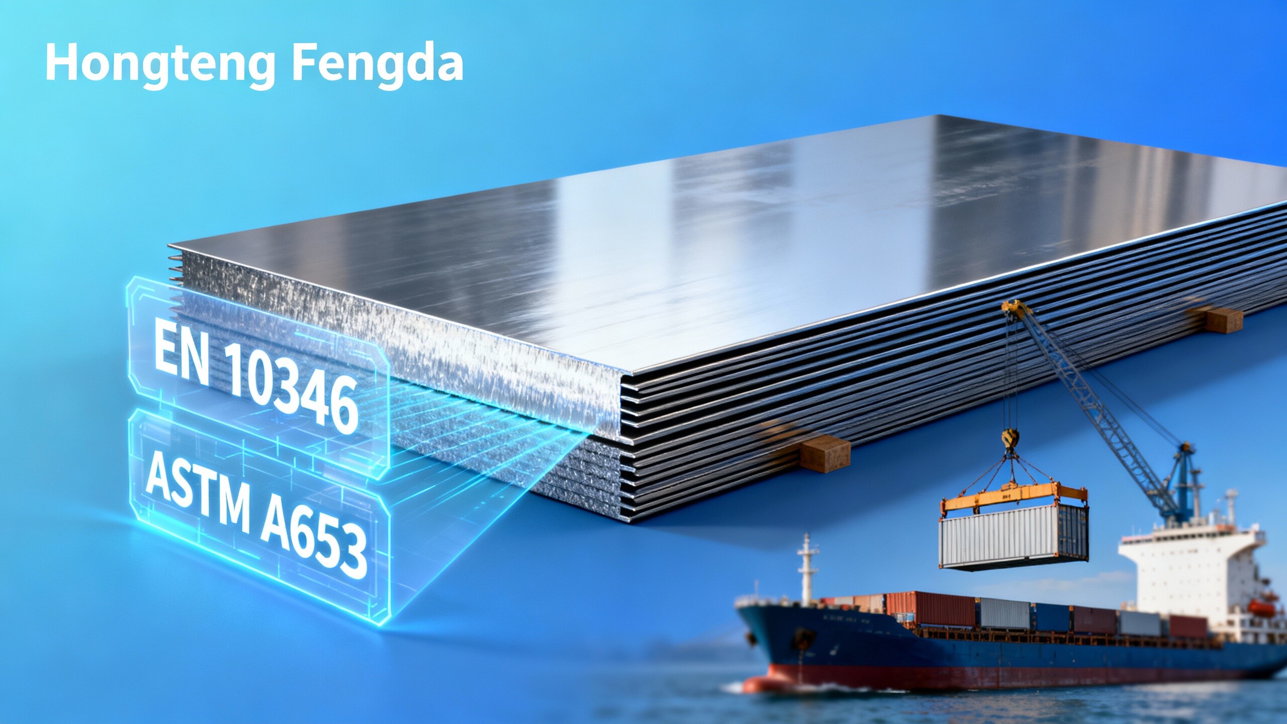 Da Especificação à Entrega: Como um Exportador Confiável de Chapa de Aço Galvanizado para a Europa Apoia o Seu Projeto