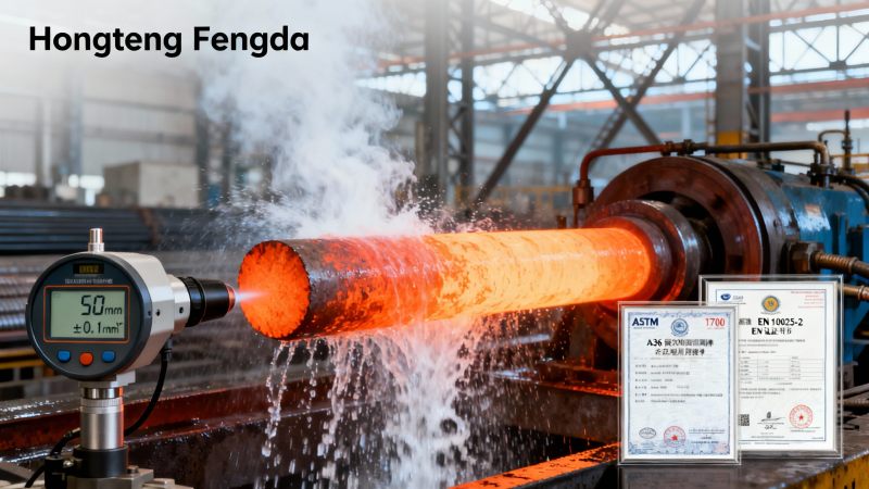 A36 Carbon Steel Round Bar Manufacturing Process: What Buyers Should Know