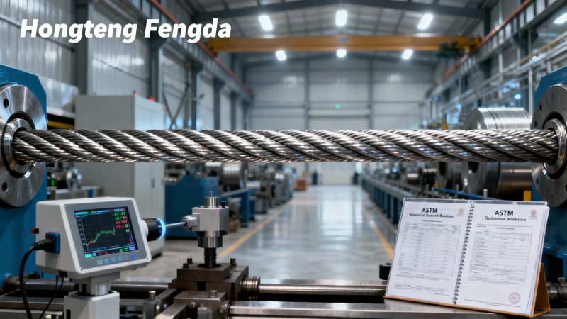 How Steel Wire Rope Manufacturer in China Ensures Quality and Compliance