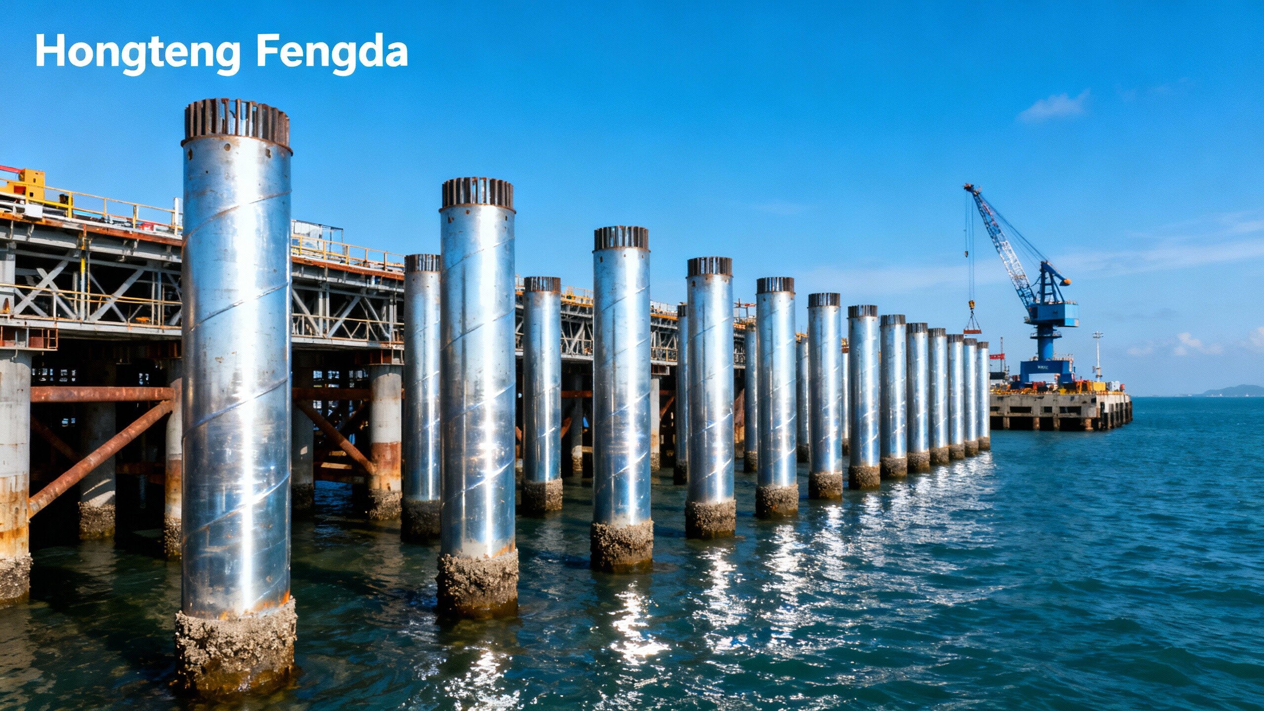 Estabilidade de Fornecimento e Tendências Globais de Estacas de Aço para Construção Portuária em 2024
