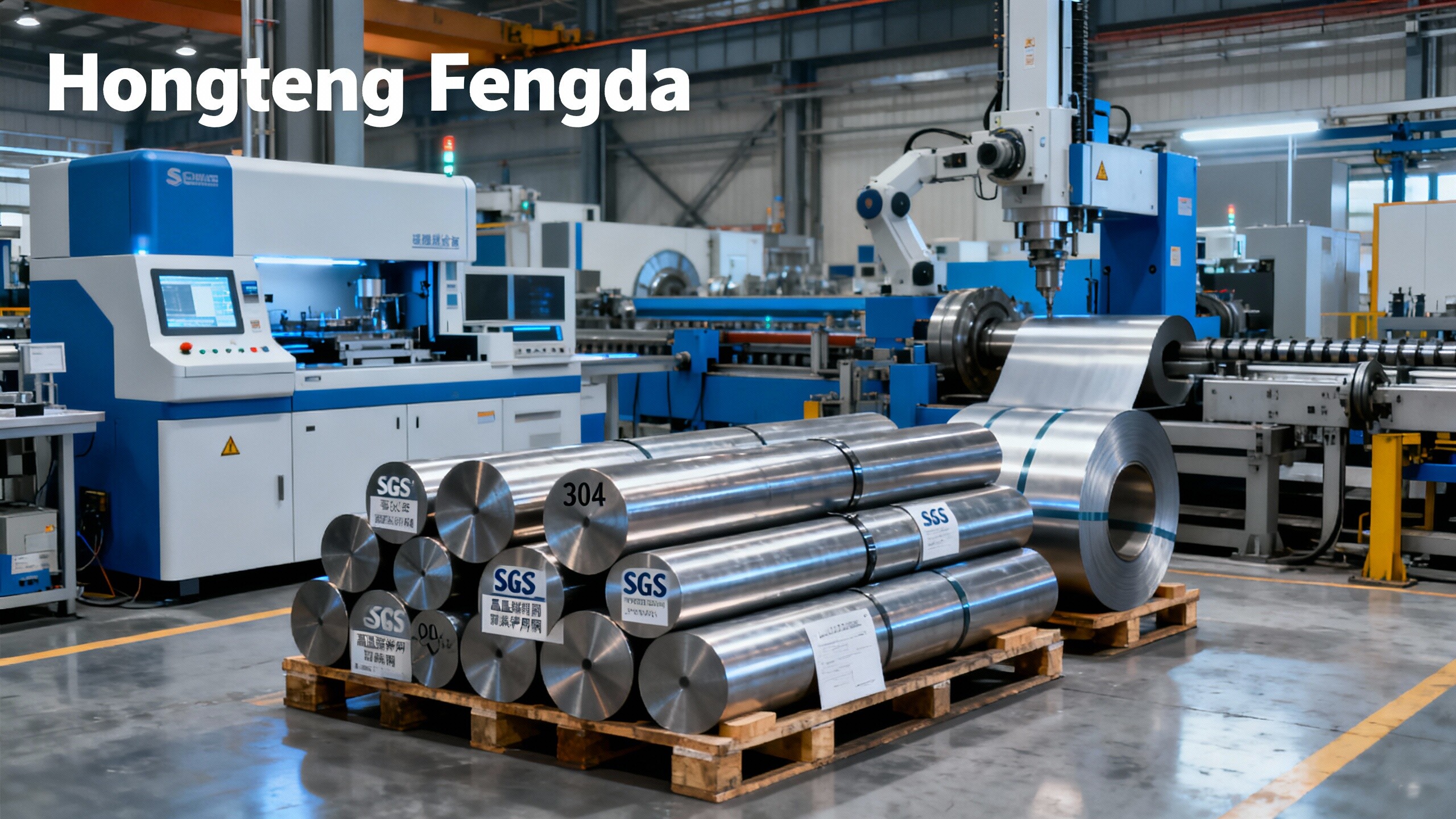 Nossa Expansão como Fornecedor de Aço Certificado pela SGS na Europa para Atender Mais Clientes Industriais