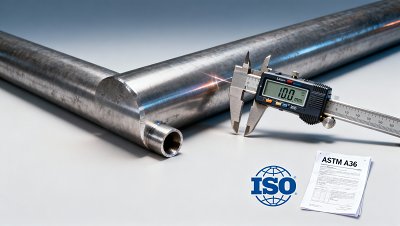 Da consulta a envio: Como garantimos tolerância dimensional consistente (±0,1mm) em barras redondas de aço carbono A36 de alta resistência