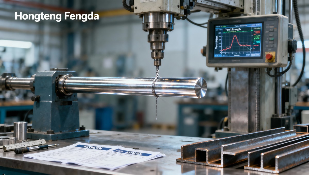 Steel Round Bar Tensile Strength vs Yield Strength: What Procurement Teams Should Verify Before Order