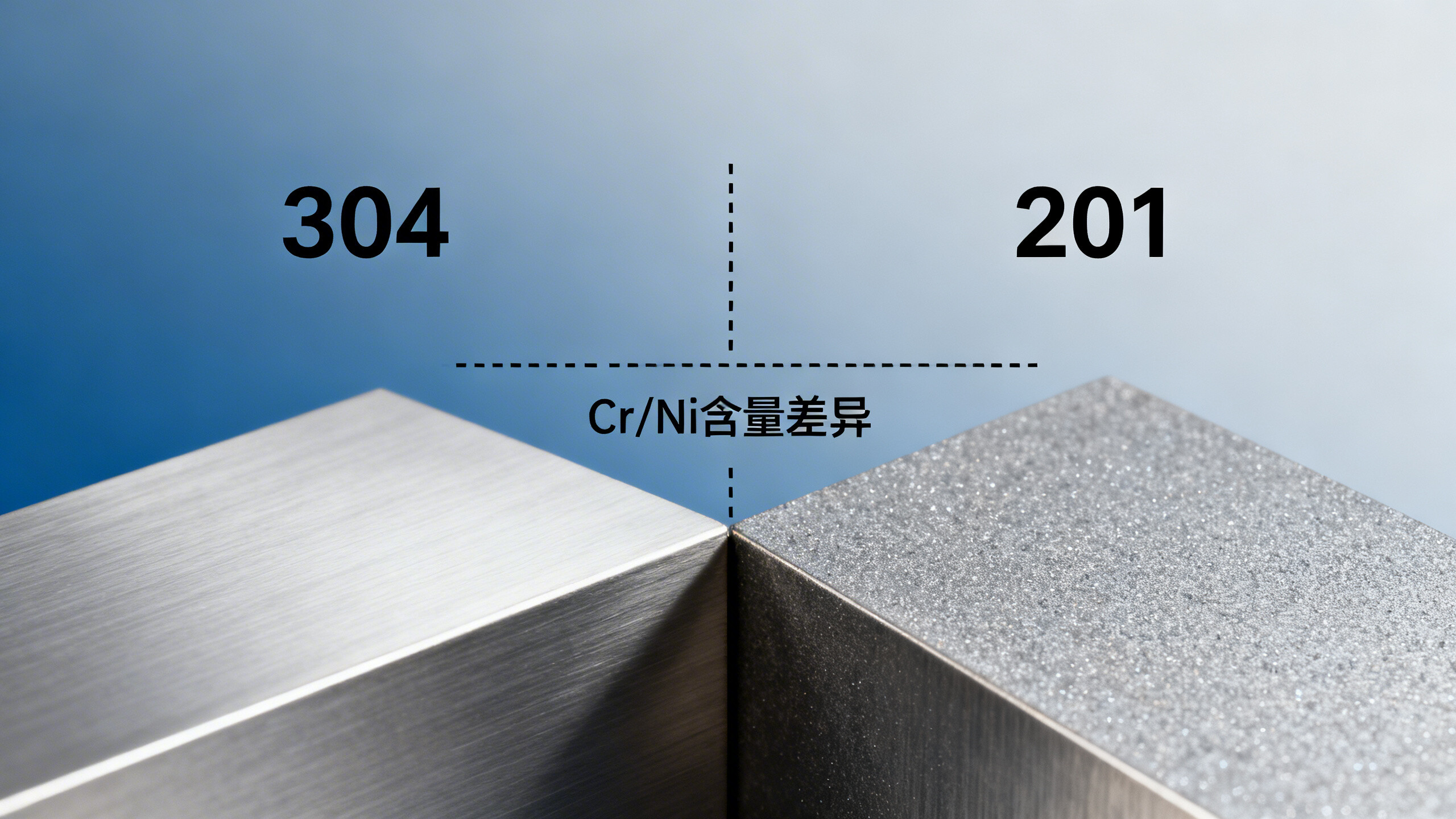 Custo do aço inoxidável 201 vs 304 por kg: Resistência à corrosão, resistência e ROI para uso industrial