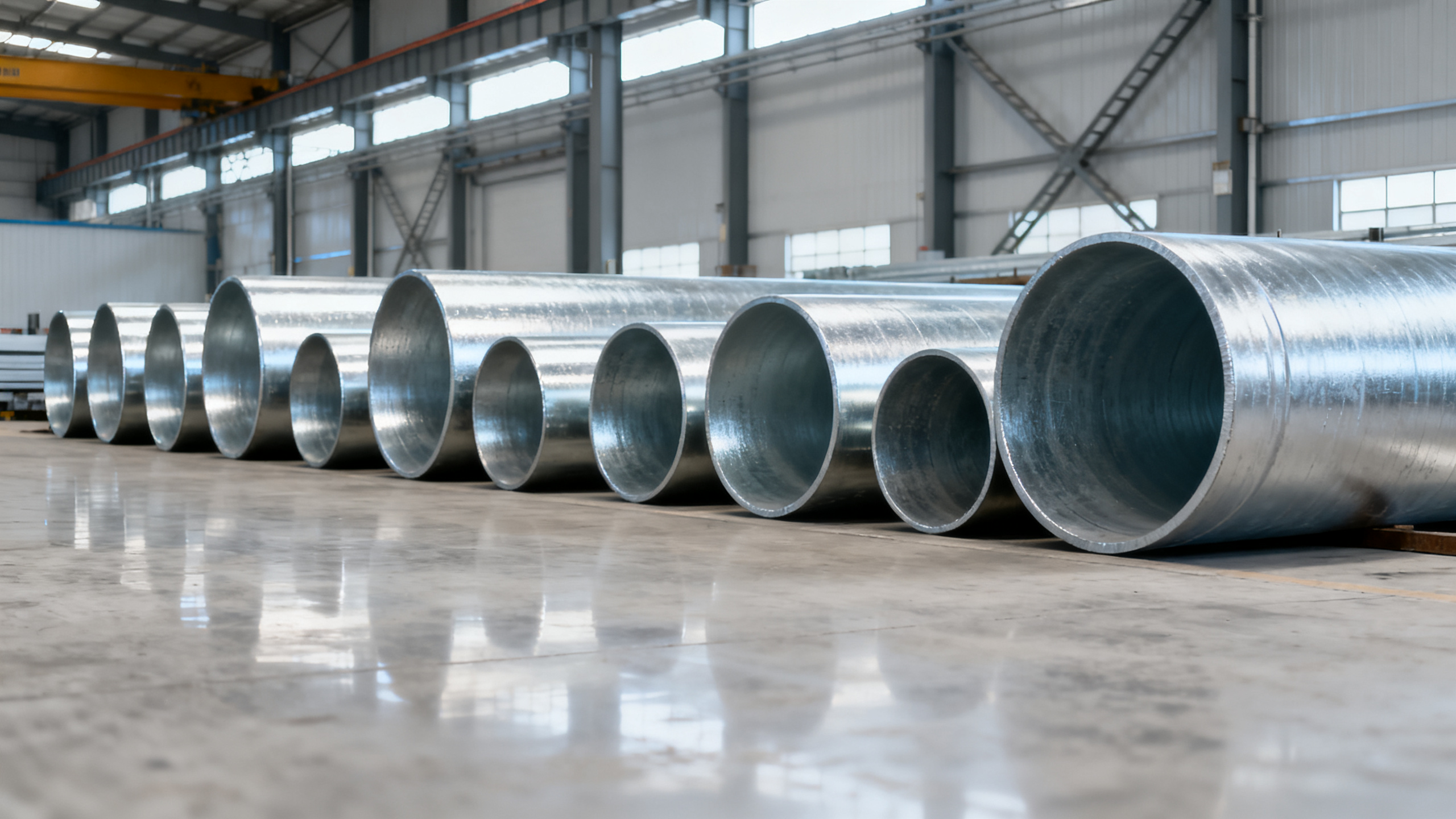 Tabela de Dimensionamento de Tubo de Metal Galvanizado: Classificação de Pressão, Espessura da Parede e Conformidade com ASTM A53