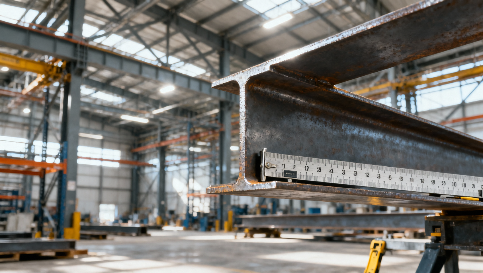 Como Medir uma Viga de Aço para Armazém Industrial: Erros Comuns Cometidos por Supervisores de Obra (e Como Evitá-los)
