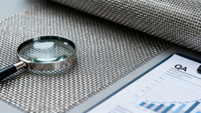 Como escolher o fornecedor certo de telas metálicas em 2025: tamanho da malha, tipos de materiais e verificações de controle de qualidade