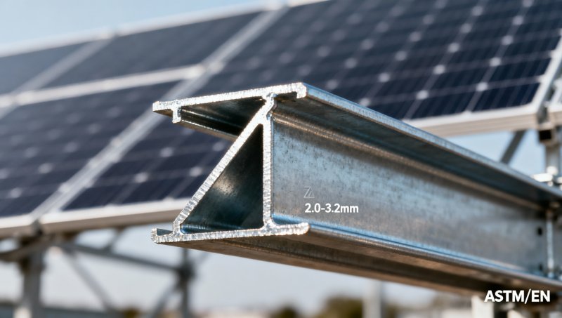Z Beam Lightweight Design Explained: How Weight Reduction Impacts Solar Mounting ROI