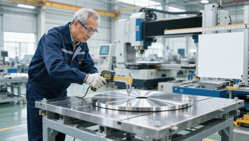 What quality control checkpoints do safety managers apply to steel round plate for structural applications before site installation?