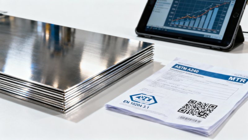 How Middle East fabrication shops verify flat plate stainless steel supplier certifications before placing bulk orders Como as oficinas de fabricação do Oriente Médio verificam as certificações dos fornecedores de chapas planas de aço inoxidável antes de fazer pedidos em grande quantidade