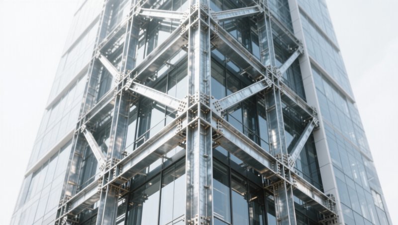 O perfil H pode suportar sistemas modulares de fachada em edifícios altos sem reforço adicional?