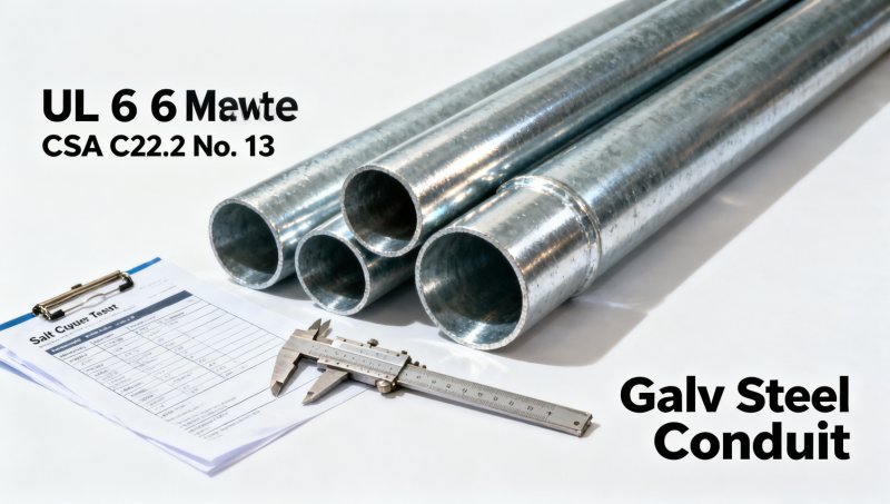 Galv steel conduit compliance update: New UL 6 and CSA C22.2 No Galv steel conduit compliance update: New UL 6 and CSA C22.2 No