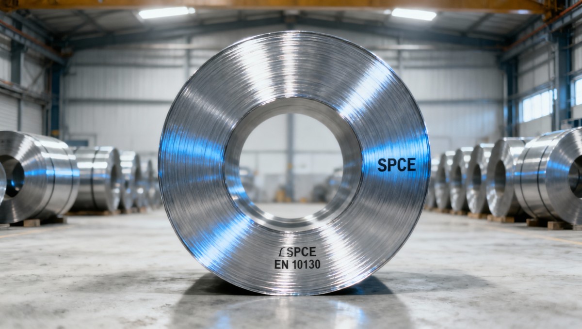SPCE steel sheet formability limits in deep drawing applications