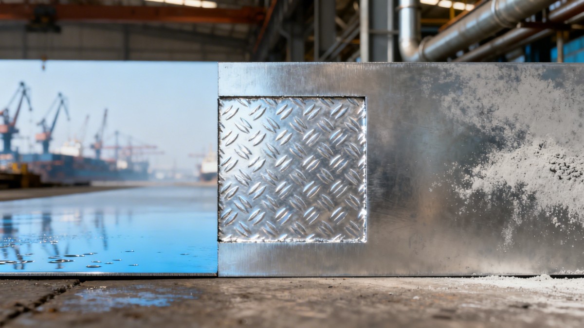 How galvanised sheet steel performs in coastal versus industrial environments