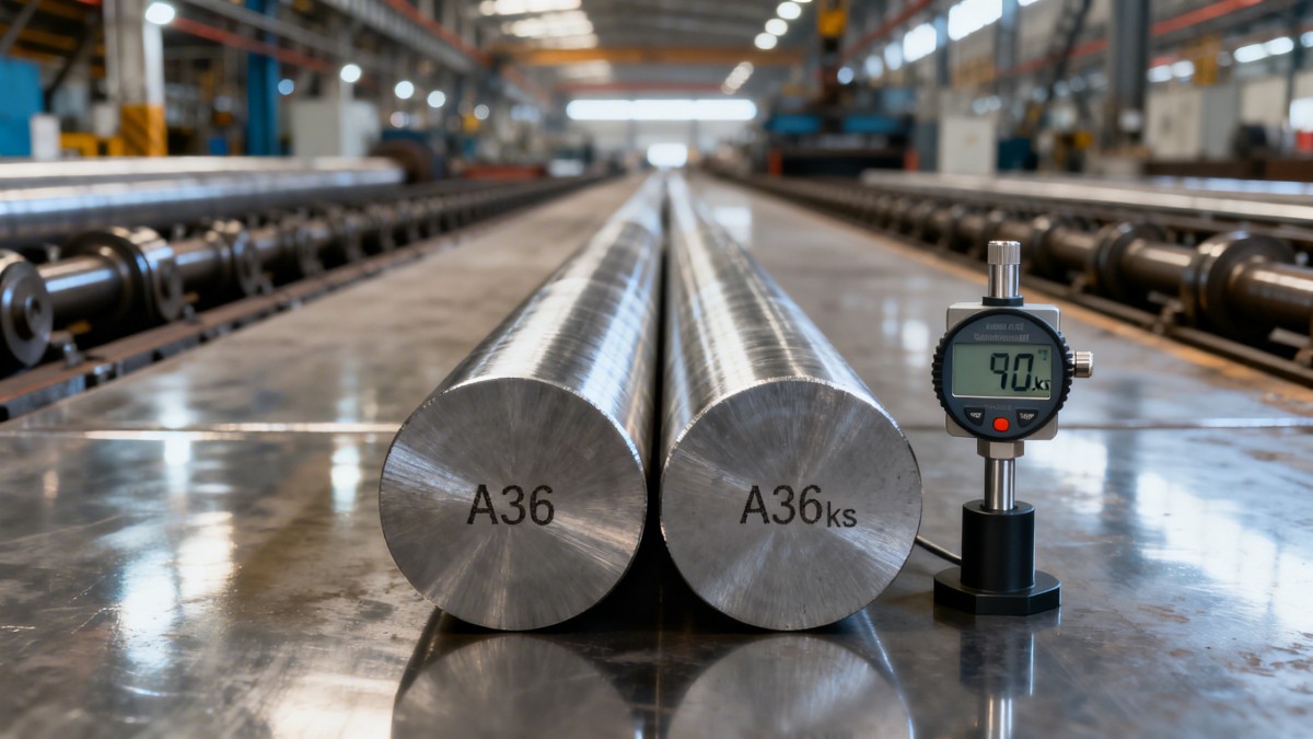 A36 Carbon Steel Round Bar looks standard—until you compare tensile consistency across heats A36 Carbon Steel Round Bar looks standard—until you compare tensile consistency across heats