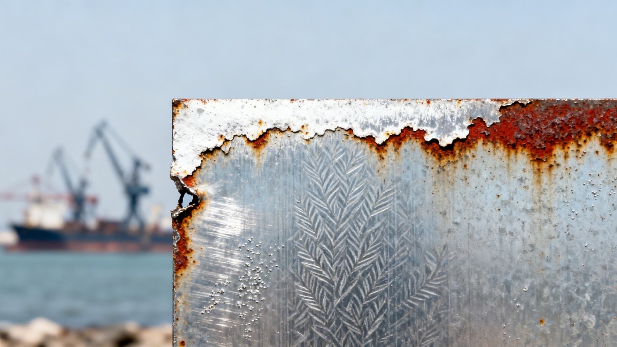 Galvanized sheet corrosion resistance drops sharply after 12 years in coastal exposure—what the coating thickness charts won’t tell you Galvanized sheet corrosion resistance drops sharply after 12 years in coastal exposure—what the coating thickness charts won’t tell you
