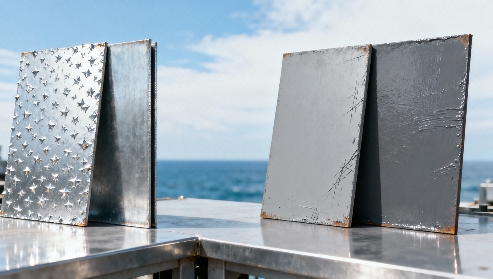 Chapa galvanizada vs. aço pintado: Qual dura mais em construções costeiras?