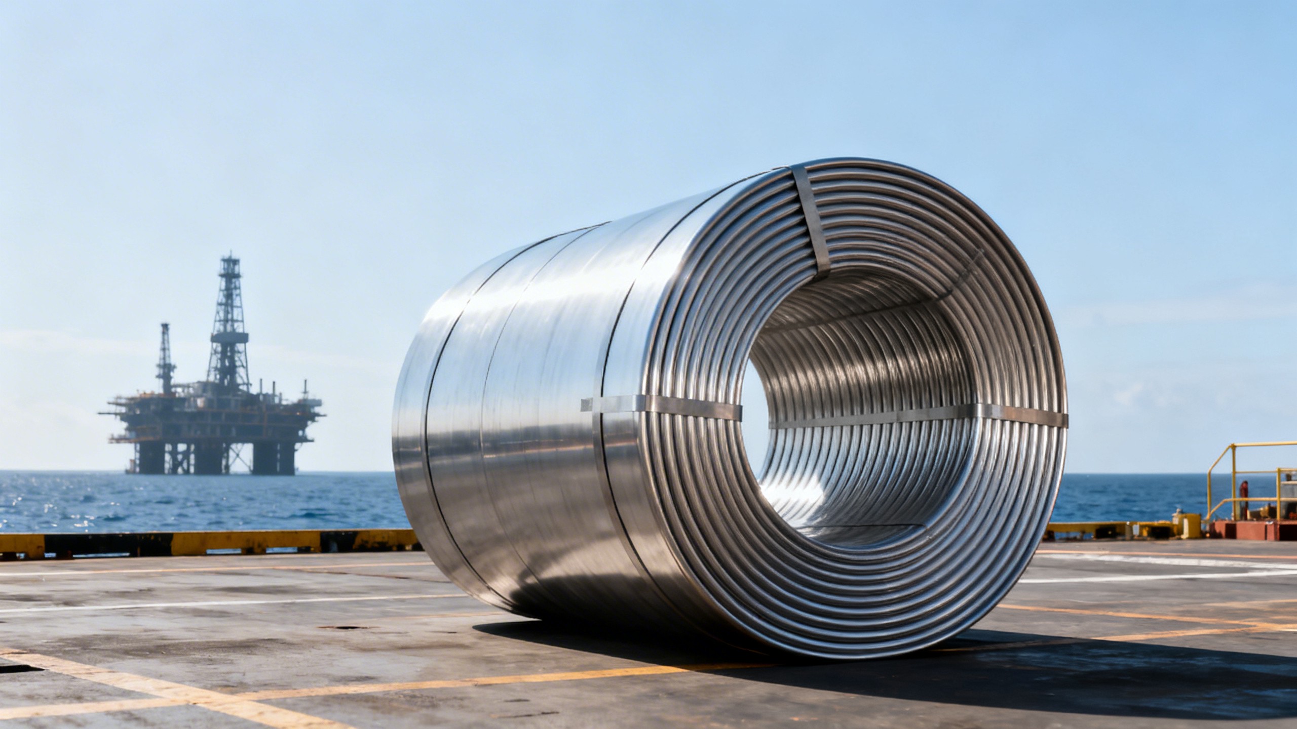 Como as escolhas de tubos de aço inoxidável industrial afetam os custos de manutenção a longo prazo em plataformas offshore