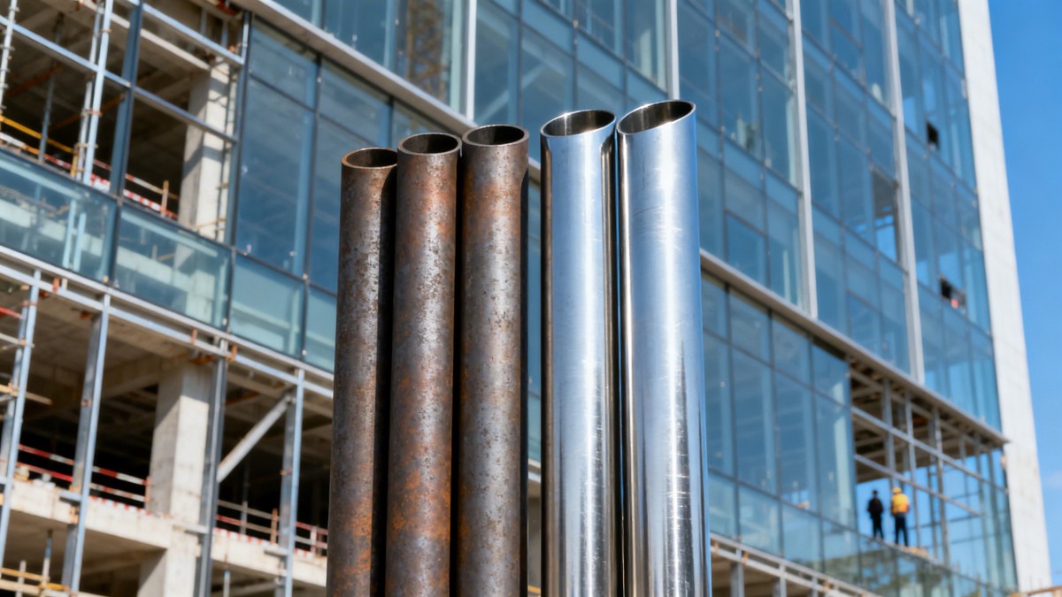 Steel tube price comparison: Hot-rolled vs. cold-formed for high-rise facades