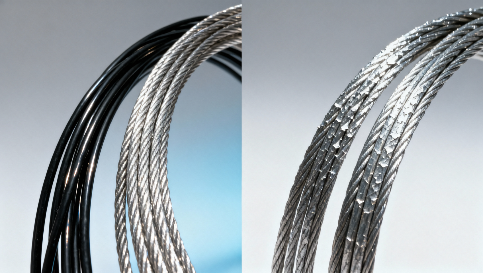 Arame de aço inoxidável revestido vs. arame de aço inoxidável galvanizado: Qual dura mais ao ar livre?