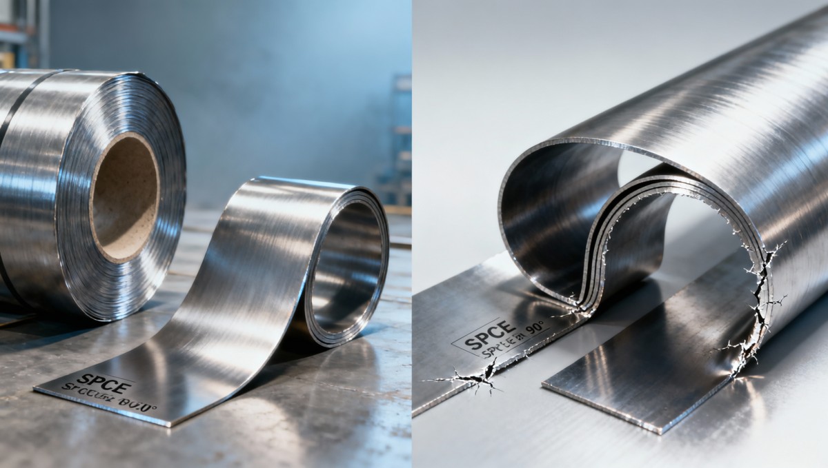 SPCE steel formability drops sharply after second bending — what’s the safe limit?