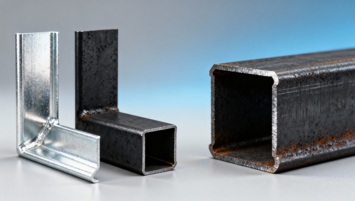 What’s the real difference between galvanized angle and plain A36 angle in outdoor structural use?