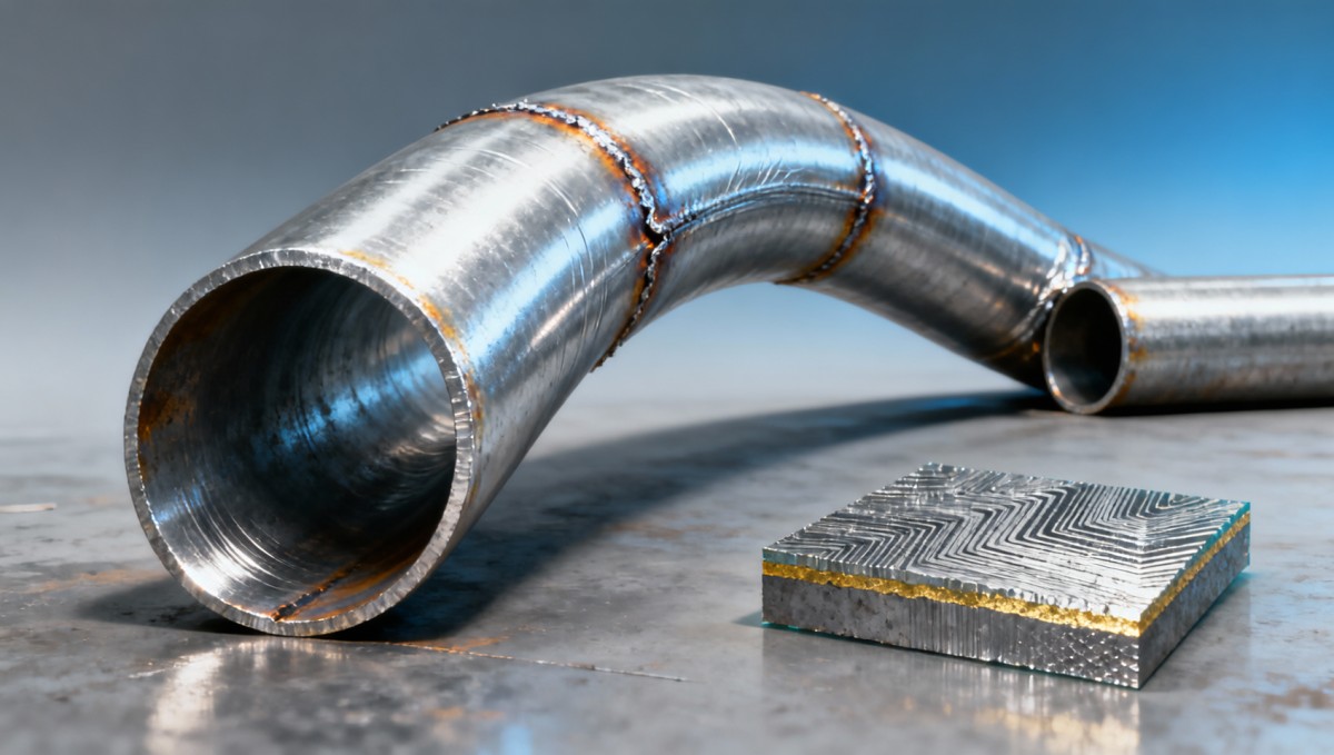 Galvanized metal pipe bends crack after welding — is it the zinc layer or base steel?