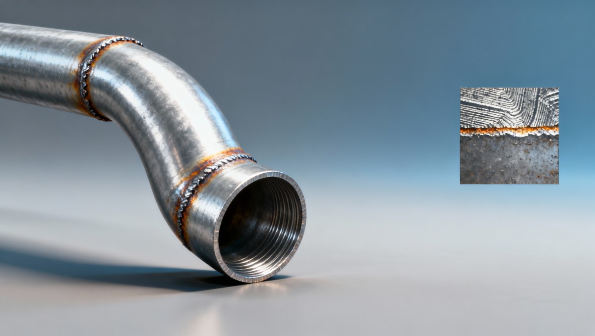 Galvanized metal pipe bends crack after welding — is it the zinc layer or base steel?