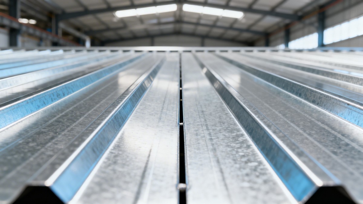 Galvanized steel roofing panels expand more than expected in summer—design tips