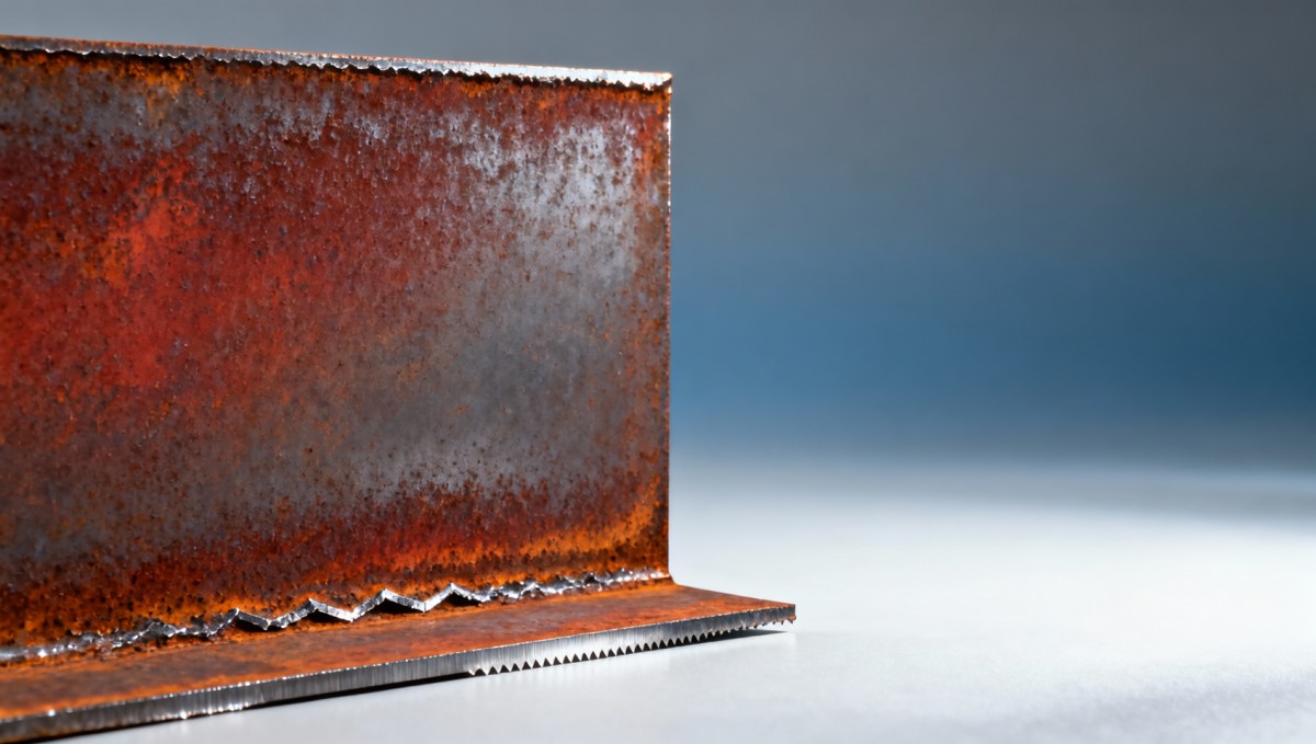 Corten steel plate edge preparation changes oxidation behavior—cutting method matters O preparo da borda da placa de aço Corten altera o comportamento de oxidação — o método de corte importa