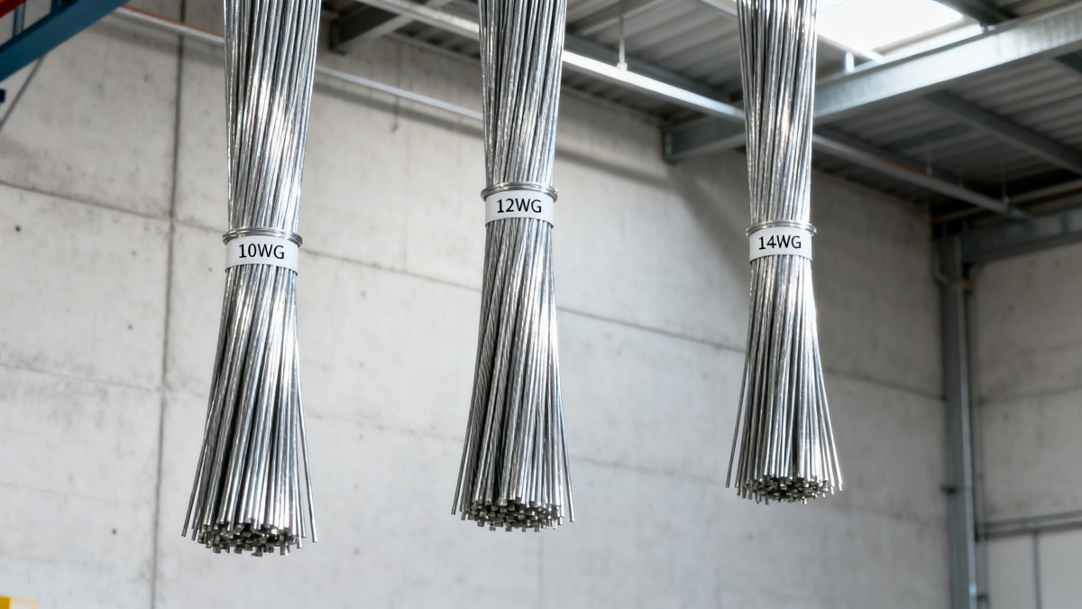 Steel wire for fencing: How gauge choice affects long-term tension loss