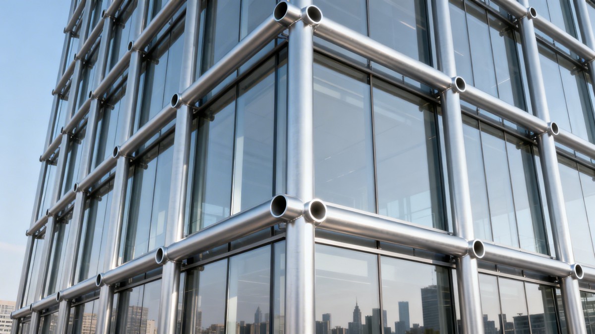 Lightweight steel tube in façades: When reduced mass increases wind-induced vibration risk