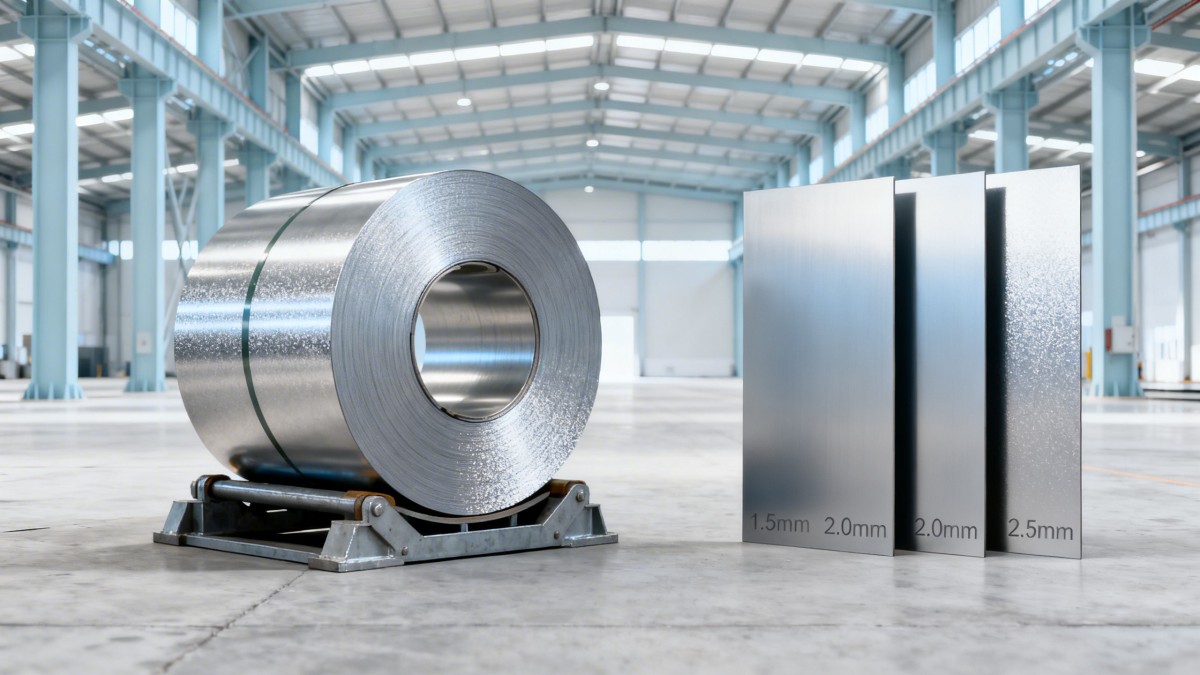 Steel sheet for construction under 3mm: When rigidity becomes a design risk