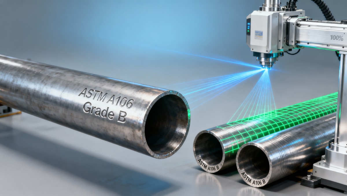 A106 seamless pipe fails hydrotest at site — was material traceability the issue?