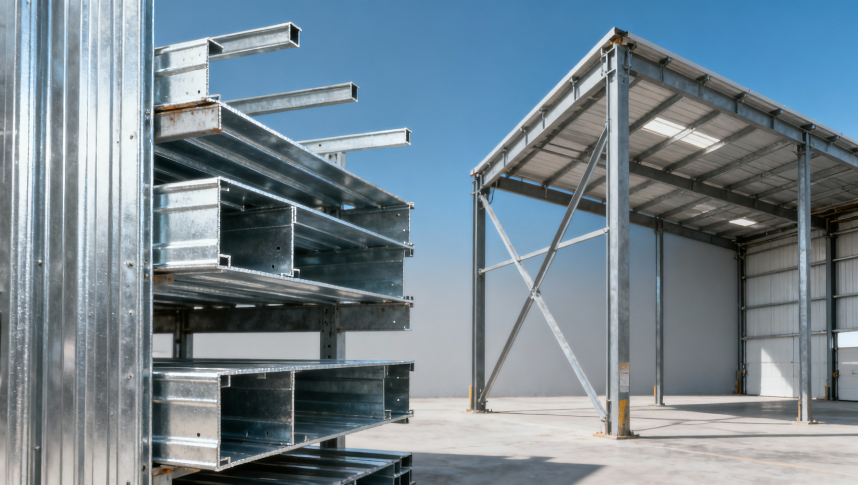 Vale a pena pagar o custo extra por perfil C galvanizado em ambientes internos?