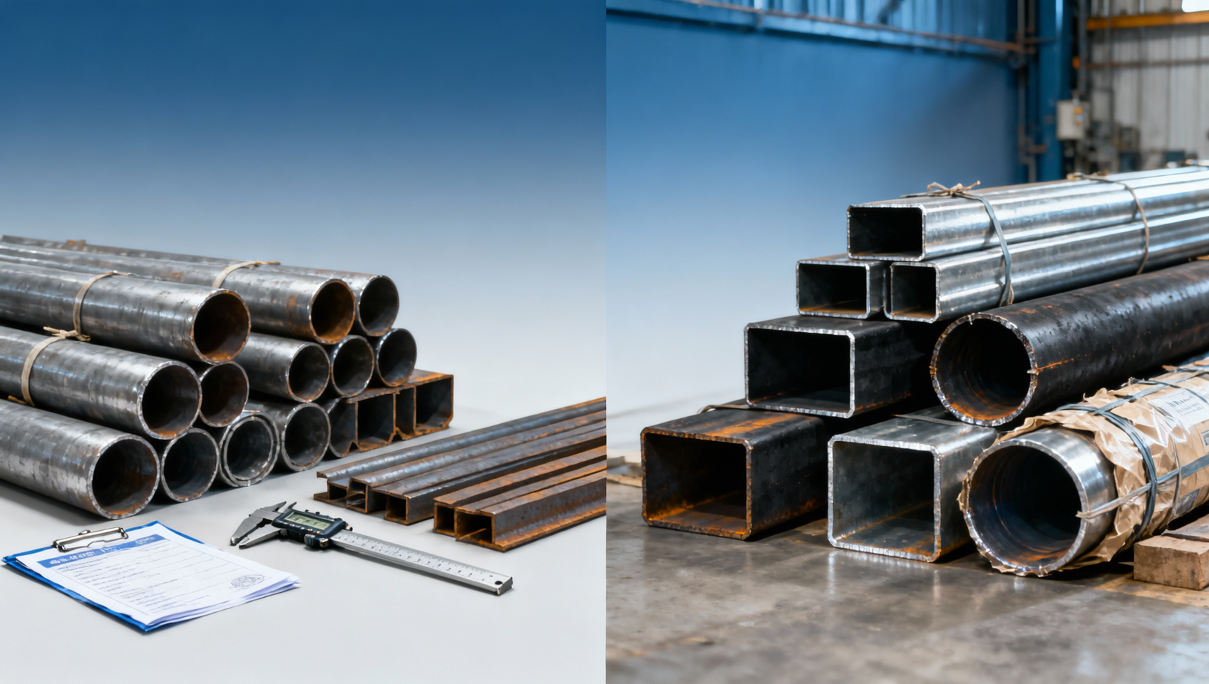 Como adquirir tubos de aço industrial com segurança?