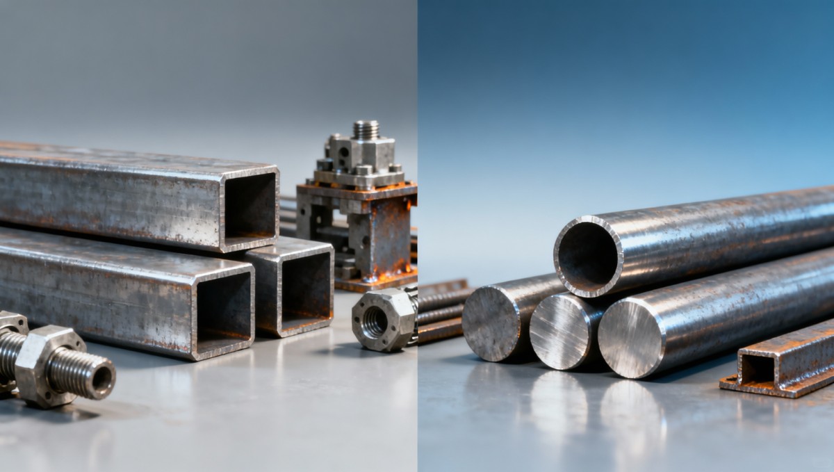 Steel Square Rod or Round Bar?